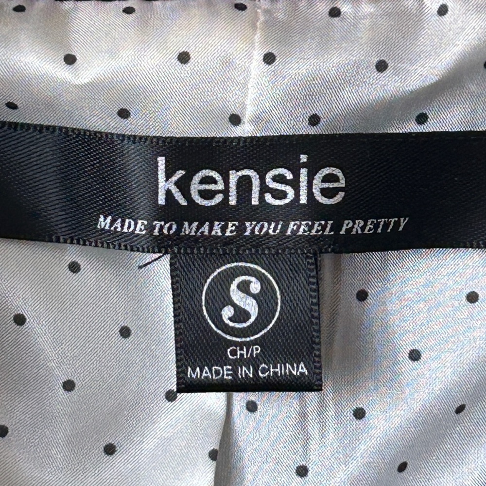 Kensie Black Blazer, Size S - Picture 5 of 6